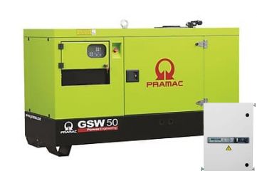 Дизельный генератор Pramac GSW 50 Y 230V 3Ф