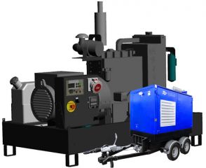 Дизельный генератор Pramac GBW 30 P 208V