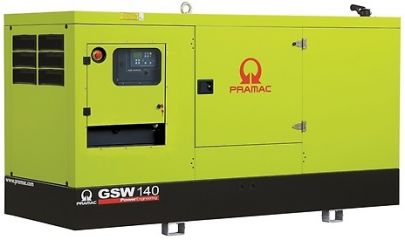 Дизельный генератор GSW 140 I в кожухе