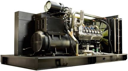 Газовый генератор Pramac GGW400G в контейнере с АВР