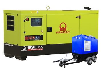 Дизельный генератор Pramac GSL65D 208V
